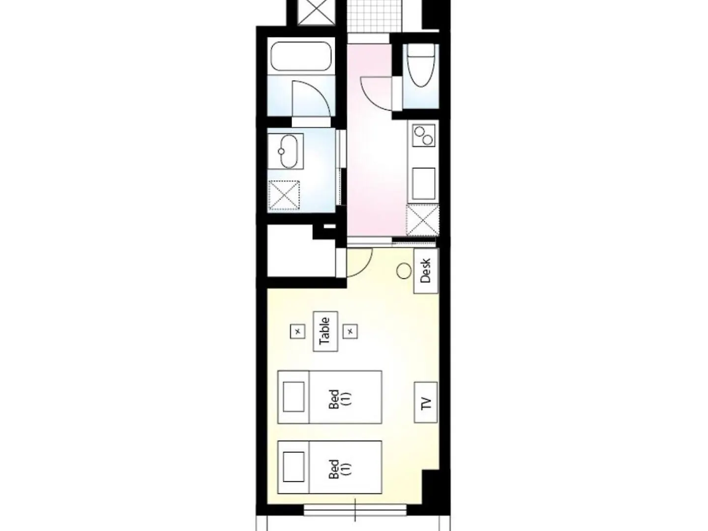 Ciel Bleu Apartment Tokyo 0*,